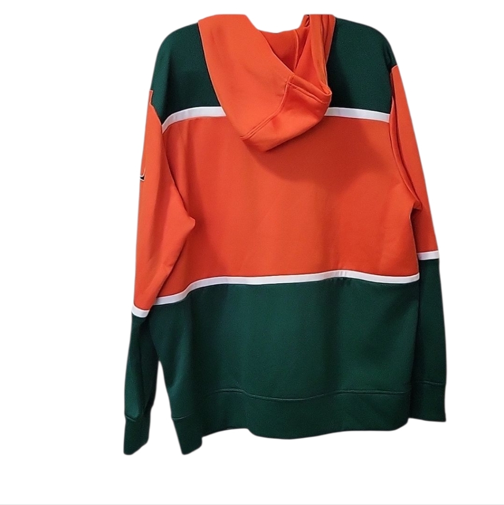 University Of Miami Unisex Hoodie Sweater 2XL - Picture 4 of 4